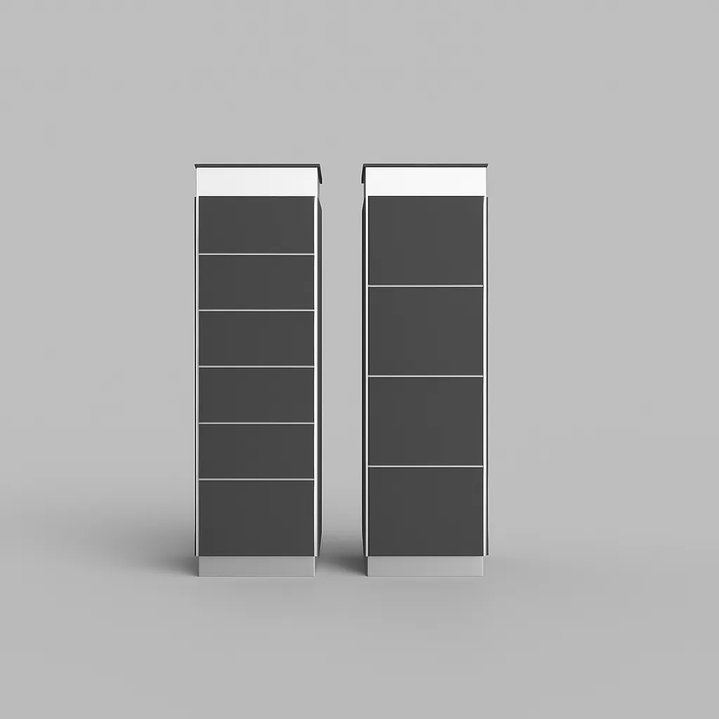 TIKI Smart Locker modulare Fachkonfigurationen von XS bis XL