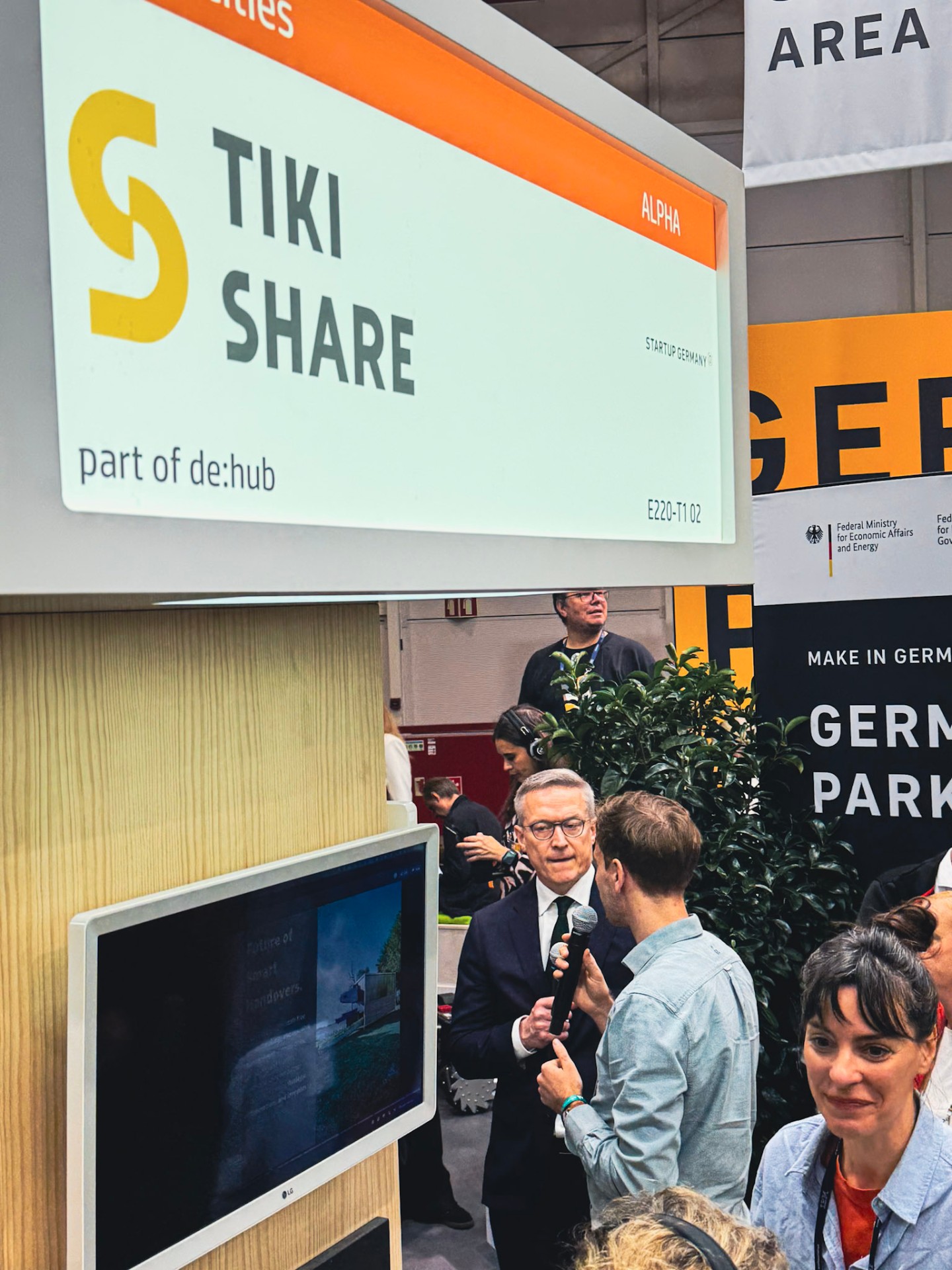 TIKI SHARE Booth at Web Summit 2025
